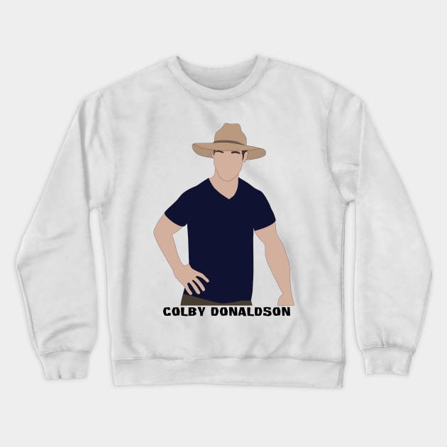 Colby Donaldson Crewneck Sweatshirt by katietedesco